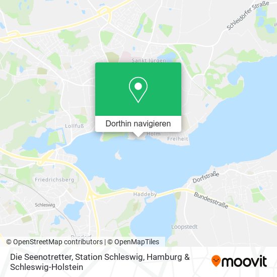 Die Seenotretter, Station Schleswig Karte