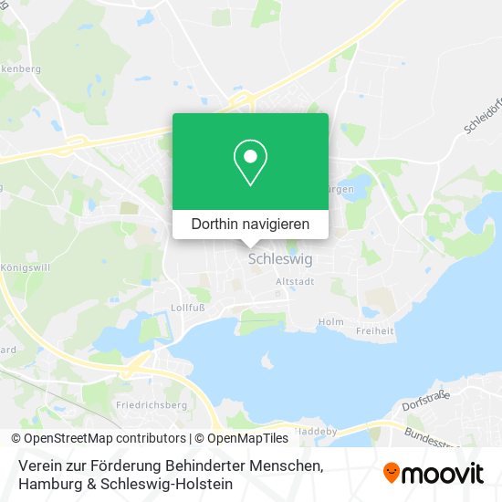 Verein zur Förderung Behinderter Menschen Karte