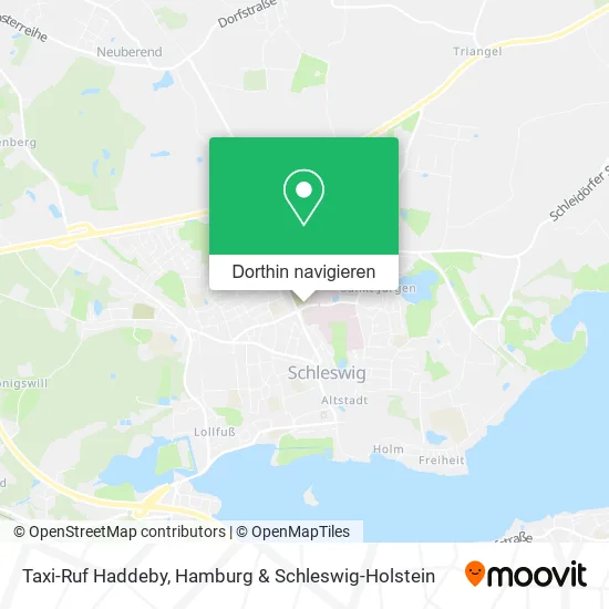 Taxi-Ruf Haddeby Karte