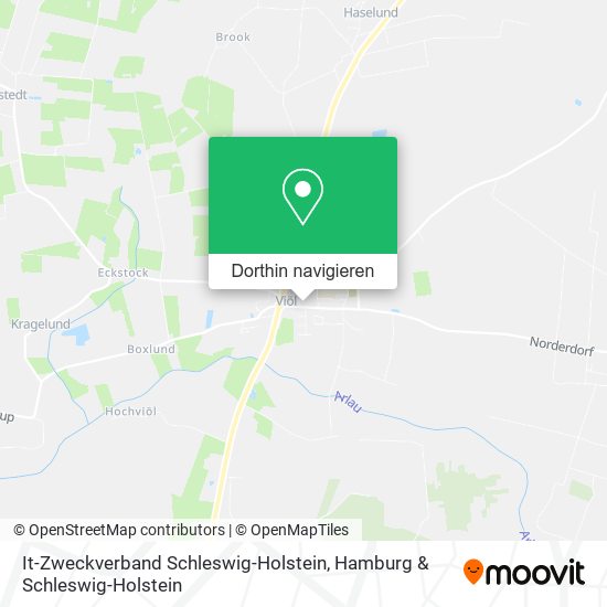 It-Zweckverband Schleswig-Holstein Karte