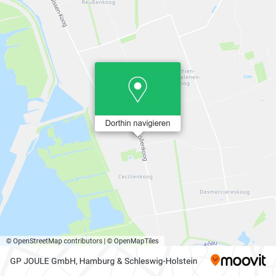 GP JOULE GmbH Karte