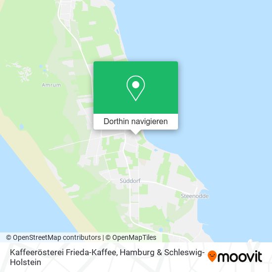 Kaffeerösterei Frieda-Kaffee Karte