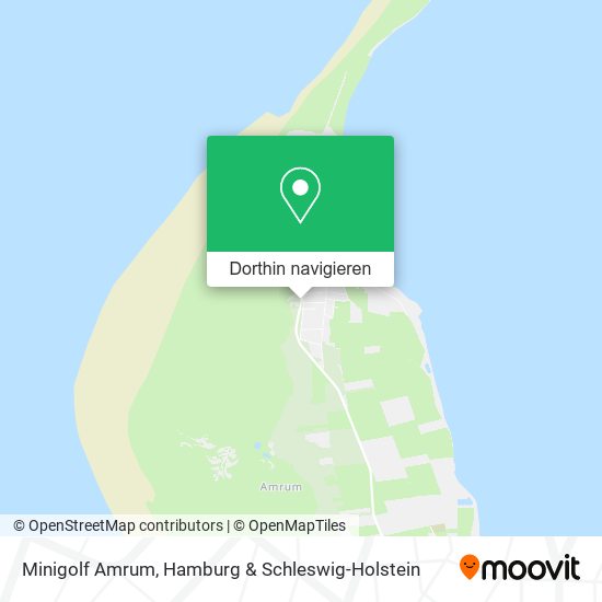 Minigolf Amrum Karte