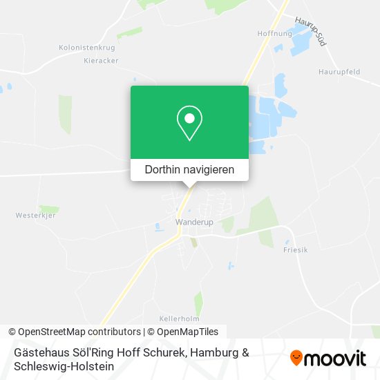 Gästehaus Söl'Ring Hoff Schurek Karte