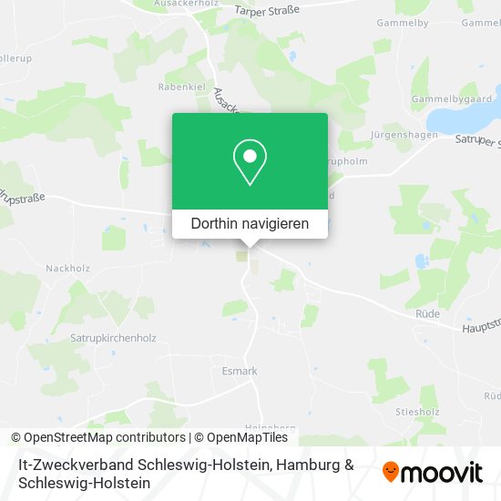 It-Zweckverband Schleswig-Holstein Karte