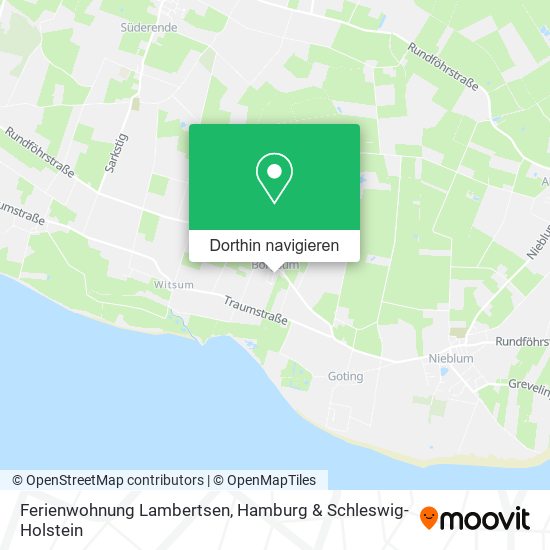 Ferienwohnung Lambertsen Karte