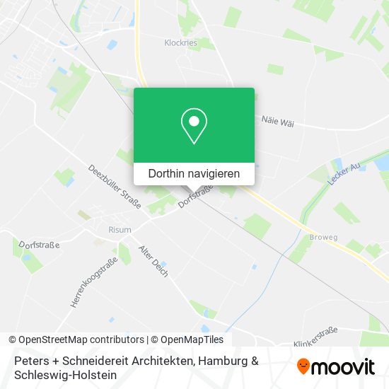 Peters + Schneidereit Architekten Karte