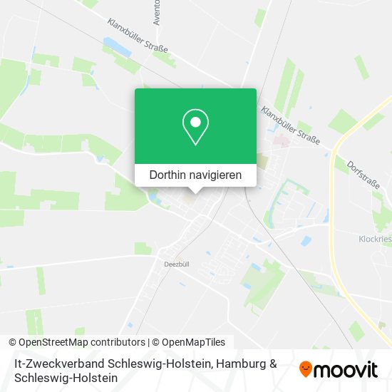 It-Zweckverband Schleswig-Holstein Karte