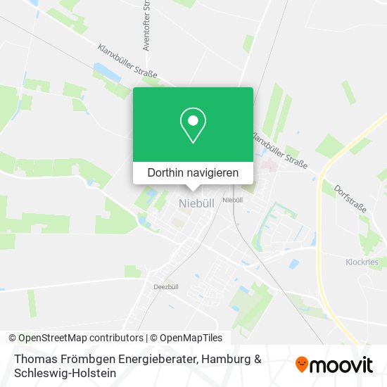 Thomas Frömbgen Energieberater Karte