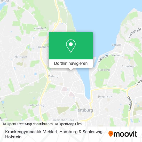 Krankengymnastik Mehlert Karte