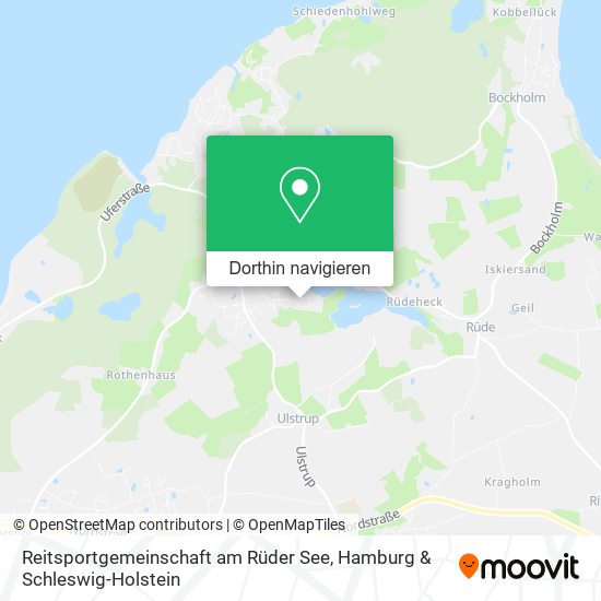 Reitsportgemeinschaft am Rüder See Karte