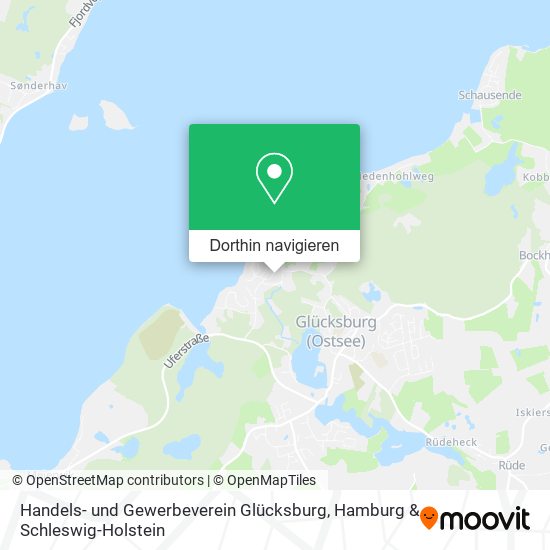 Handels- und Gewerbeverein Glücksburg Karte