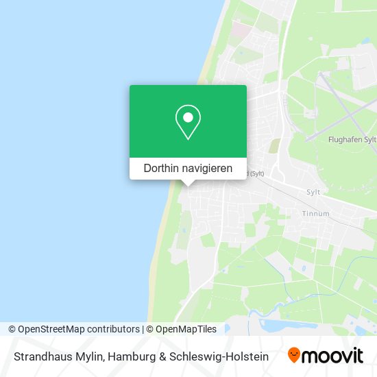 Strandhaus Mylin Karte