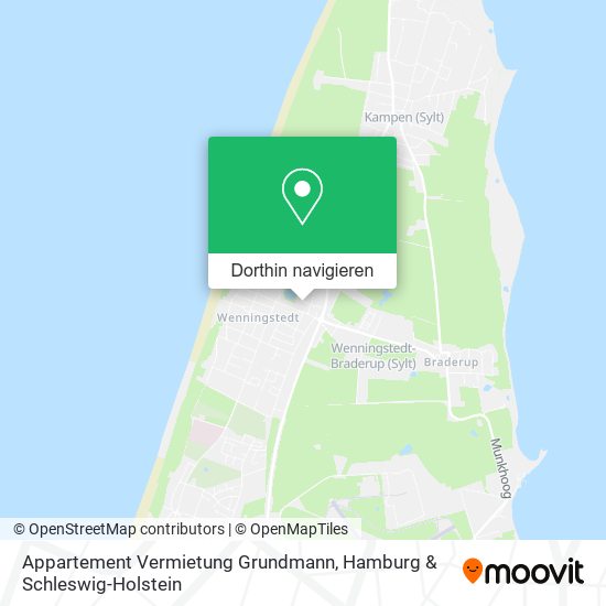 Appartement Vermietung Grundmann Karte
