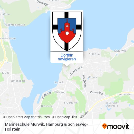 Marineschule Mürwik Karte