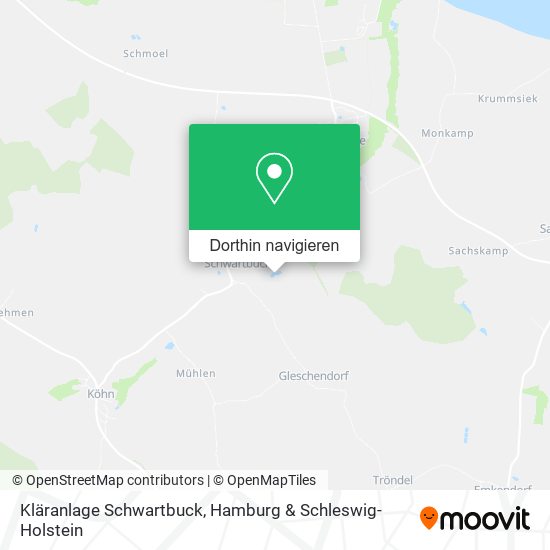 Kläranlage Schwartbuck Karte