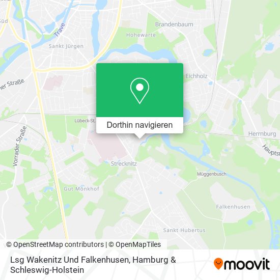 Lsg Wakenitz Und Falkenhusen Karte
