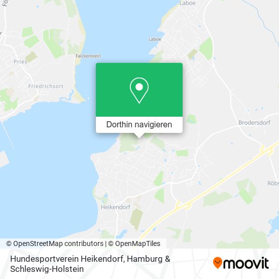 Hundesportverein Heikendorf Karte