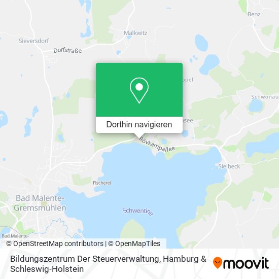 Bildungszentrum Der Steuerverwaltung Karte