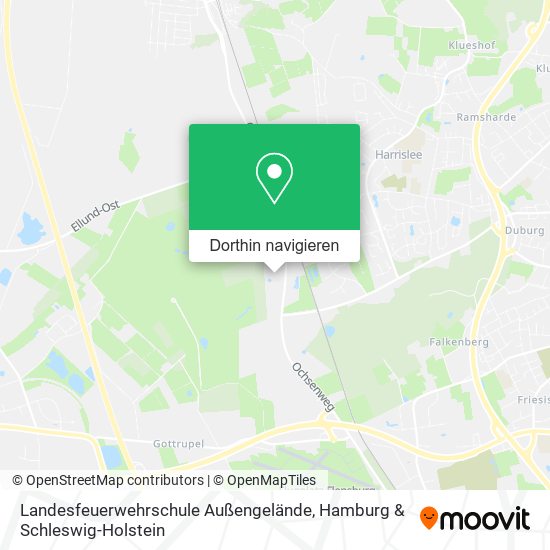 Landesfeuerwehrschule Außengelände Karte