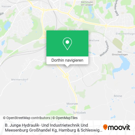 B. Junge Hydraulik- Und Industrietechnik Und Meesenburg Großhandel Kg Karte