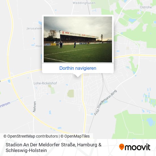 Stadion An Der Meldorfer Straße Karte
