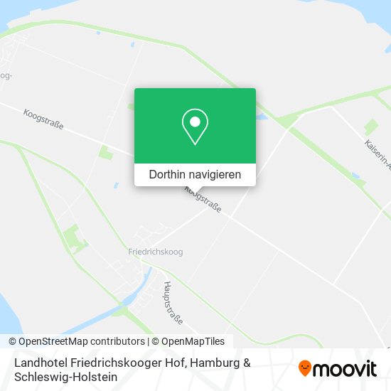 Landhotel Friedrichskooger Hof Karte