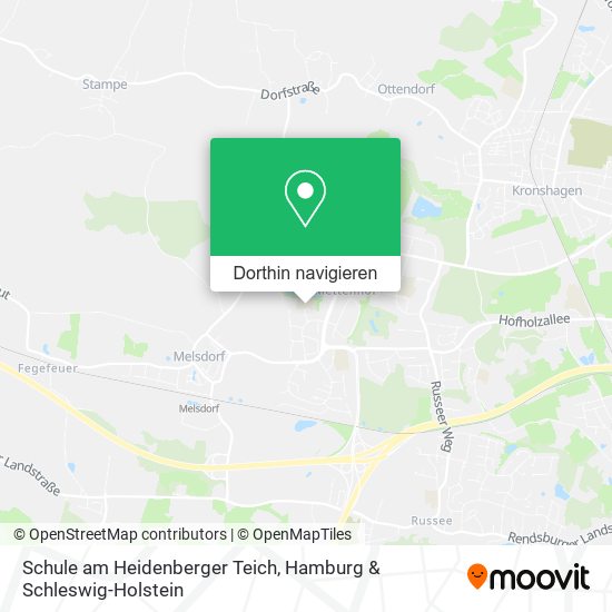 Schule am Heidenberger Teich Karte