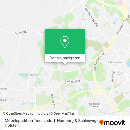 Möbelspedition Tischendorf Karte