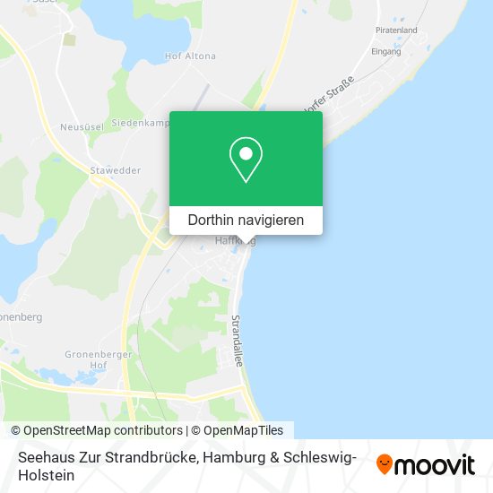 Seehaus Zur Strandbrücke Karte