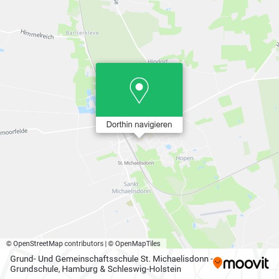 Grund- Und Gemeinschaftsschule St. Michaelisdonn - Grundschule Karte