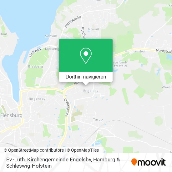 Ev.-Luth. Kirchengemeinde Engelsby Karte