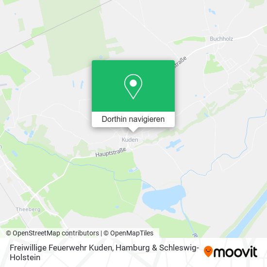 Freiwillige Feuerwehr Kuden Karte