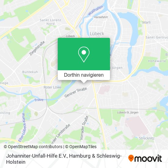 Johanniter-Unfall-Hilfe E.V. Karte