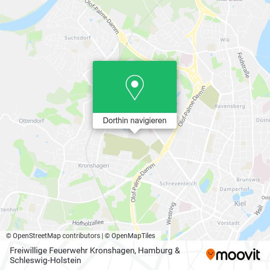 Freiwillige Feuerwehr Kronshagen Karte