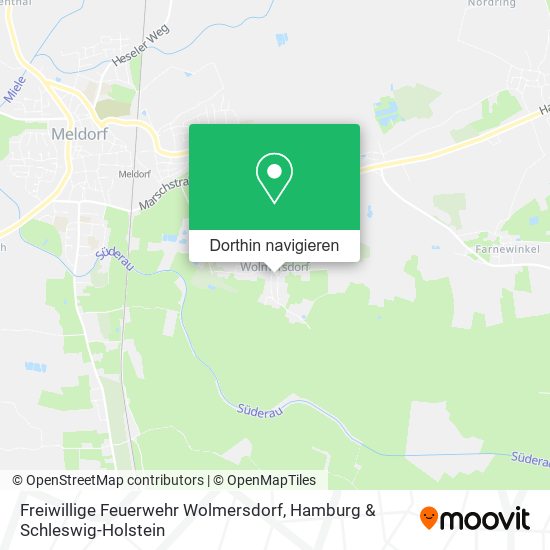 Freiwillige Feuerwehr Wolmersdorf Karte