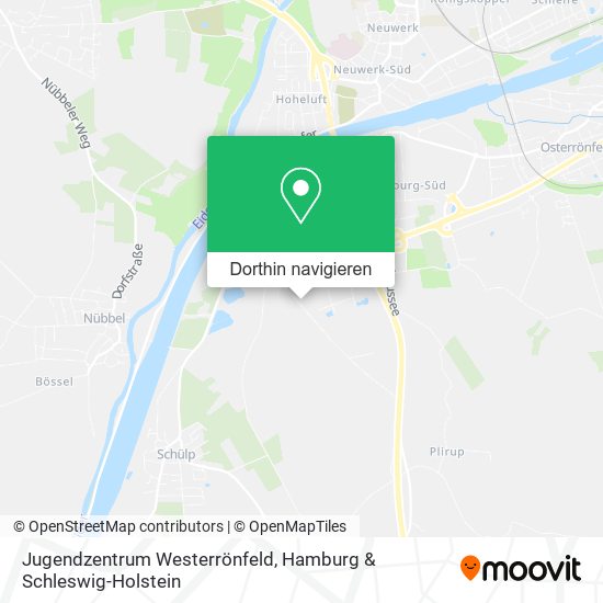 Jugendzentrum Westerrönfeld Karte