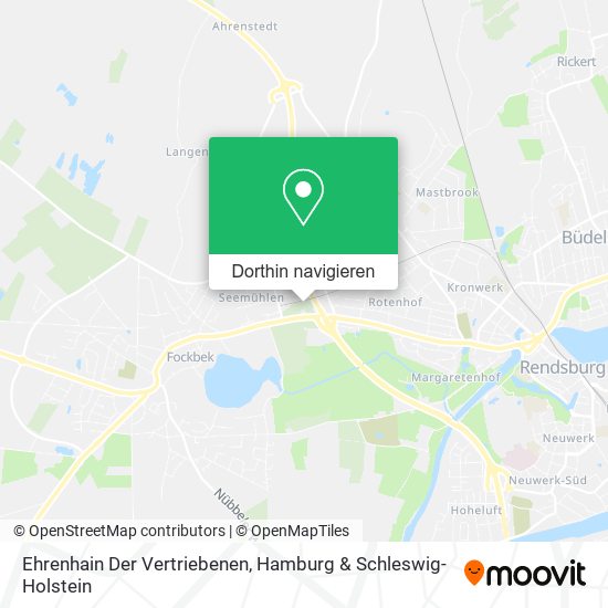 Ehrenhain Der Vertriebenen Karte