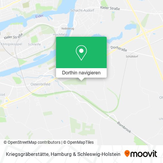 Kriegsgräberstätte Karte