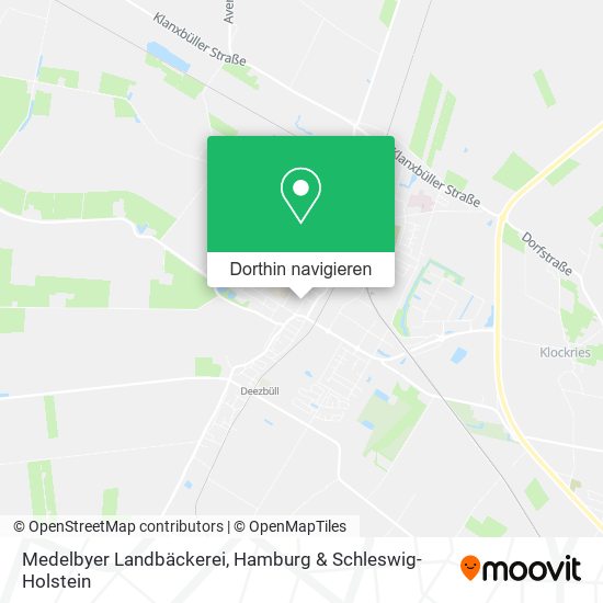 Medelbyer Landbäckerei Karte