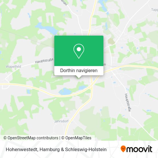 Hohenwestedt Karte