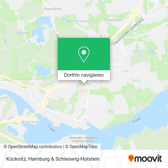 Kücknitz Karte