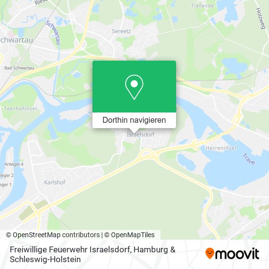 Freiwillige Feuerwehr Israelsdorf Karte