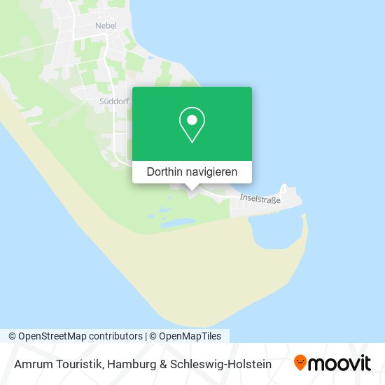 Amrum Touristik Karte