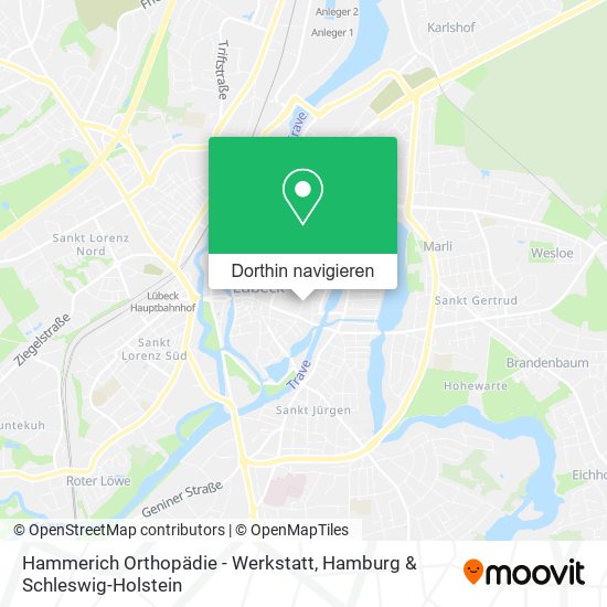 Hammerich Orthopädie - Werkstatt Karte