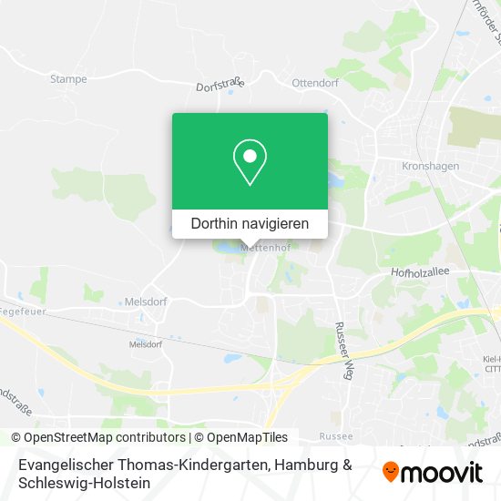 Evangelischer Thomas-Kindergarten Karte