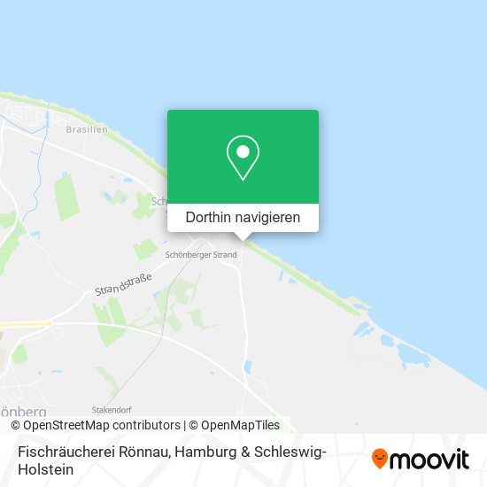 Fischräucherei Rönnau Karte