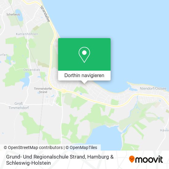 Grund- Und Regionalschule Strand Karte