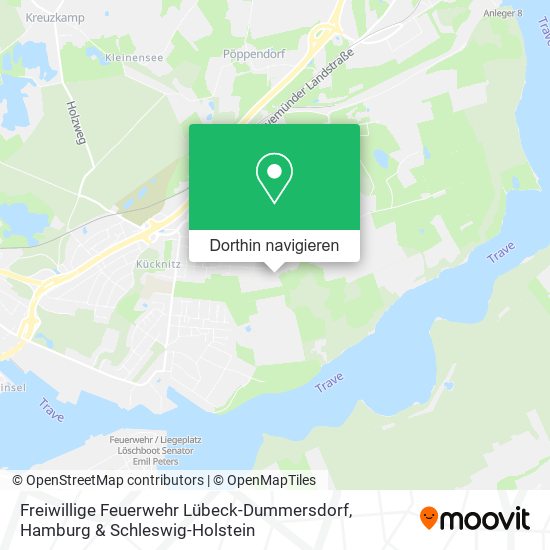 Freiwillige Feuerwehr Lübeck-Dummersdorf Karte