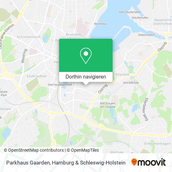 Parkhaus Gaarden Karte